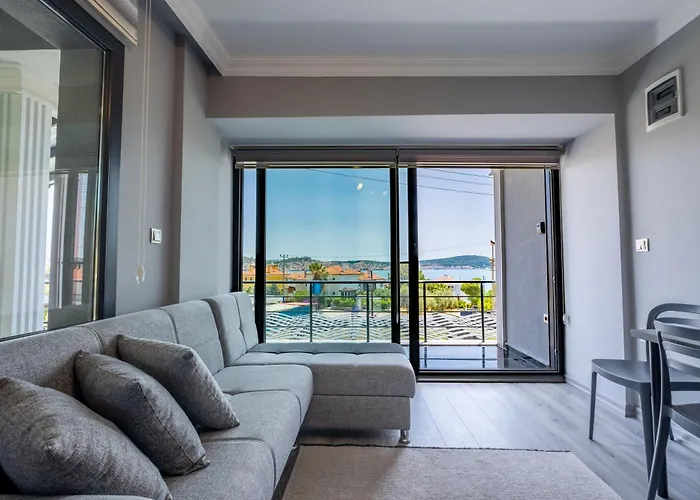 Prázdninový dům Select Cunda - Sea View With Garden 1 Bedroom At Cunda Island